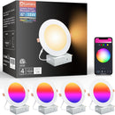 LUMARY SMART WI-FI CANLESS RECESSED LIGHTS 6" 13W 1 PIECE - - Scratch & Dent