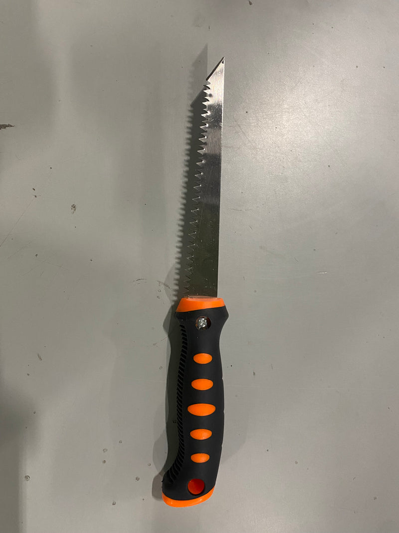 GENERIC DRY WALL CUTTING KNIFE, 6" ORANGE HANDLE - ORANGE BLACK - Like New