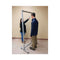 Ghent Acrylic Mobile Divider with Thermometer Access Cutout - Clear - Brand New