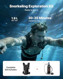 VEVOR Mini Scuba Tank, 1.9L Portable Small Diving Tank for Underwater Breathing - Brand New
