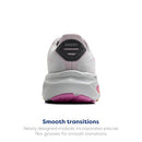 BROOKS WOMEN’S GHOST 17 NEUTRAL RUNNING SHOE OYSTER/APRICOT/PINK SIZE 7 - Like New