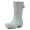 W-S1000RMALGN01 Hunter Women's Original Short Rain Boot Light Green Leather 6 - Like New