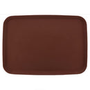 G.E.T. NS-1826-BR BPA-Free Plastic Non-Slip Rectangular Tray, 18" x 26", Brown - Brand New