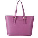 Banuce Large Capacity Leather Tote Bag for Women Ladies Purses Handbags Purple - Like New