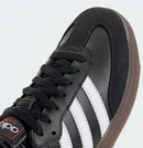 ADIDAS UNISEX SAMBA INDOOR SOCCER SHOES  4.5 - CORE BLACK/CLOUD WHITE/VIVID RED - Brand New