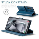 FLIPALM Wallet Case for Samsung Galaxy S25 FE RFID Blocking Card Holder - Blue - Like New