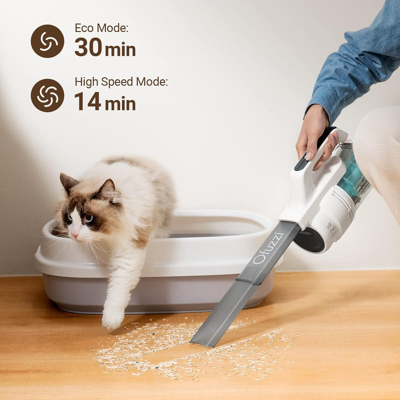 Ofuzzi H9 Pet Pro 5-in-1 Cordless Handheld Vacuum Lightweight with LED Light - Like New