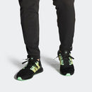 ADIDAS ULTRABOOST 5.0 DNA SHOES MEN'S MEN 9 - CORE BLACK/CLOUD WHITE/BEAM GREEN - Like New