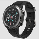 LETSCOM ID216 Smart Watch BLACK - BLACK BAND - 5ATM - Like New