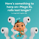 Angel Soft Toilet Paper/Toilet Tissue 24 Super Mega Rolls=144 Regular Rolls - Brand New