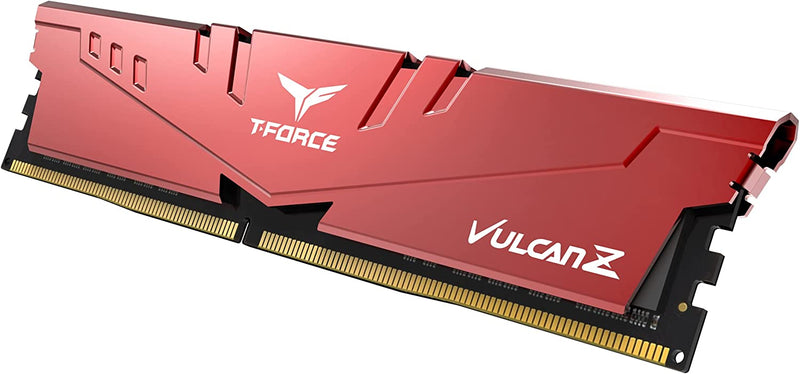 TeamGroup T-Force Vulcan 16GB DDR4-3200 DIMM Memory TLZRD48G3200HC16FBK - RED - Like New