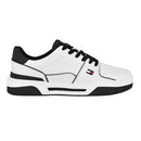 Tommy Hilfiger Men's Ville Sneaker, White/Black 140, Size 9.5M - Brand New
