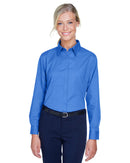 UltraClub Ladies' Whisper Twill Shirt 8976 New