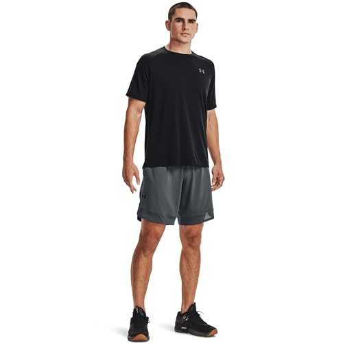 1356858 UNDER ARMOUR TRAINING STRETCH SHORTS MEN S GRAY - Brand New