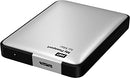 Western Digital My Passport 1TB External Hard Drive WDBLUZ0010BSL-NESN - Silver - Like New