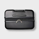 OPEN STORY HARDSIDE LARGE CHECKED SPINNER SUITCASE - BLACK - Like New