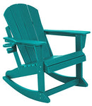 NAOCCA AdironDACK Rocking Chair Large NCC-ADRDRCKCHAIR - Blue - Like New
