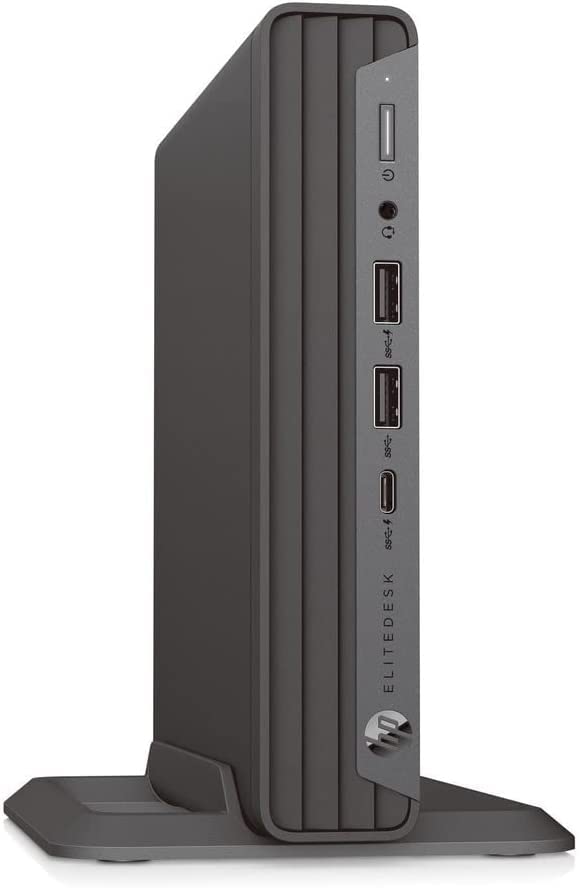 HP ELITEDESK 800 G6 DESKTOP MINI PC I5-10500T 8GB 512GB SSD, W11 HOME - BLACK - Like New
