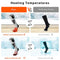 MATKAO HEATED SOCKS RECHARGEABLE WASHABLE BATTERY ELECTRIC HEATED SOCKS X-LARGE - Like New