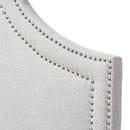 Baxton Studio Avignon Upholstered Queen Headboard Grayish Beige B01FR95TRW - Brand New