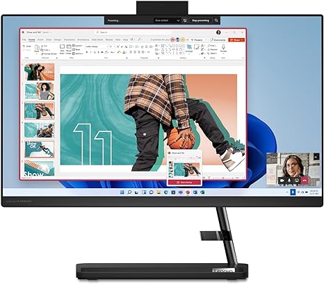 Lenovo IdeaCentre AIO 3i Desktop 21.5" FHD i3-1215U 8GB 256GB F0GG005EUS - Black - Like New