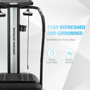 ZELUS WHOLE BODY VIBRATION PLATE, 500W, 99 LEVELS 3 PRESET MODES, 330LB - BLACK - Like New