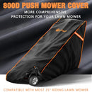 GREENER LAWN MOWER COVER 800D POLYESTER OXFORD WATERPROOF 89.7''L*25''W*38.9''H - Brand New