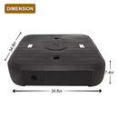 ABCCANOPY CANTILEVER PATIO UMBRELLA BASE FOR OUTDOOR SAND/WATER FILLED -COFFEE - Like New