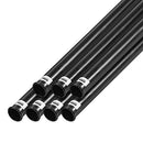 IZZO Golf Black Plastic Golf Club Tube, 1.25" Tube Pack of 7 B08HZDGG8H - Black - Brand New