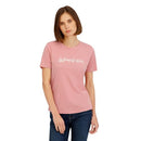 SPYDER WOMENS FLORAL LOGO GRAPHIC SHORT SLEEVE T-SHIRT FRENCH ROSE M - Brand New