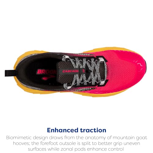 Brooks Women’s Cascadia 17 Trail Running Shoe - SIZE 8, Women’s- Pink/Black - Like New