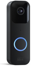 Blink Video Doorbell 2-way Audio 1080p HD Video Wi-Fi Black BDM00200U - Like New