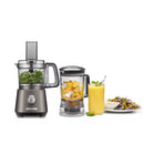 CUISINART SMARTPOWER DUET BLENDER/FOOD PROCESSOR - GRAY - Like New