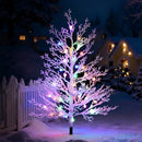 Brightever 3FT Artificial Small Christmas Tree with Lights Pre-lit Waterproof - Like New