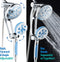 AQUACARE HIGH PRESSURE 6-IN-1 76-MODE 3-WAY COMBO SHOWERHEAD - ALL-CHROME Like New