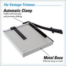 DAHLE 15E VANTAGE PAPER TRIMMER 15" CUT LENGTH 15 SHEET AUTOMATIC CLAMP - Like New