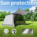 ATTONER Screen House Room 12'x12' Screened Mesh Canopy Tent 8-10 Person - Like New