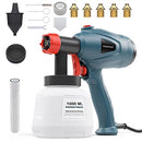 Xoopon HVLP Paint Sprayer High Power 5 Copper Nozzles 3 Spray B09G9Y154P - Brand New