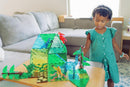 MAGNA-TILES XL 50-PIECE THE ORIGINAL MAGNETIC BUILDING MULTI-COLOR - Like New