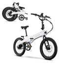 LECTRIC EBIKES XP Lite2 Foldable Long-Range 80 MILES 20 MPH UNISIZE W301 - White - Like New