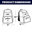 RTIC Lightweight Backpack Cooler Light Blue 15 Can Portable Insulated Bag - Brand New