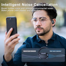 TTQ OPEN EAR HEADPHONES OPEN EAR EARBUDS IPX7 WATERPROOF CT26 - BLACK - Like New