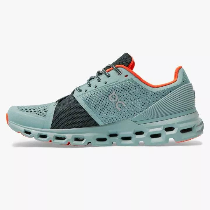 ON MEN'S RUNNING CLOUDSTRATUS SHOES - SIZE: MEN 9 - COBBLE/IVY - Like New