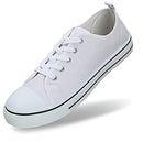 JOSINY Women's Fashion Canvas Low Top Sneaker Lace-up Classic Casual Shoes - Brand New