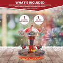TOP TREASURES MUSICAL CHRISTMAS CAROUSEL - ANIMATED PRE-LIT CARNIVAL - VILLAGE - Like New