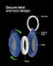 BELKIN AIRTAG SECURE HOLDER WITH KEY RING BELKIN WATERPROOF KEYCHAIN BLUE - Like New
