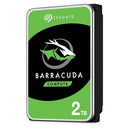 SEAGATE BARRACUDA 2TB INTERNAL SATA 6GB/S 7200 RPM 256MB CACHE - SILVER/BLACK - Like New