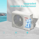 TURBRO 24,000 BTU Ductless Mini Split AC/Heat Pump, 18.5 SEER2 Inverter - Like New