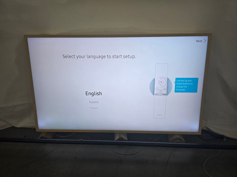 SAMSUNG 49" CLASS LED THE FRAME SERIES 2160P SMART 4K UHD TV - Scratch & Dent