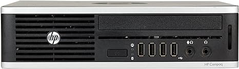 HP COMPAQ ELITE 8300 USFF i5-3475S 8GB RAM 256GB SSD D5C62US - BLACK Like New